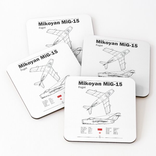 Item preview, Mikoyan MiG-15 "Fagot" Blueprint Poster designed and sold by Justinian Matieu.