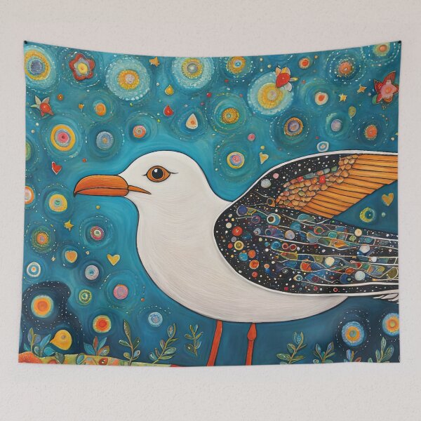 Item preview, Seagull as an Anti Hero wearing leotards and a cape designed and sold by Colin Bentham.