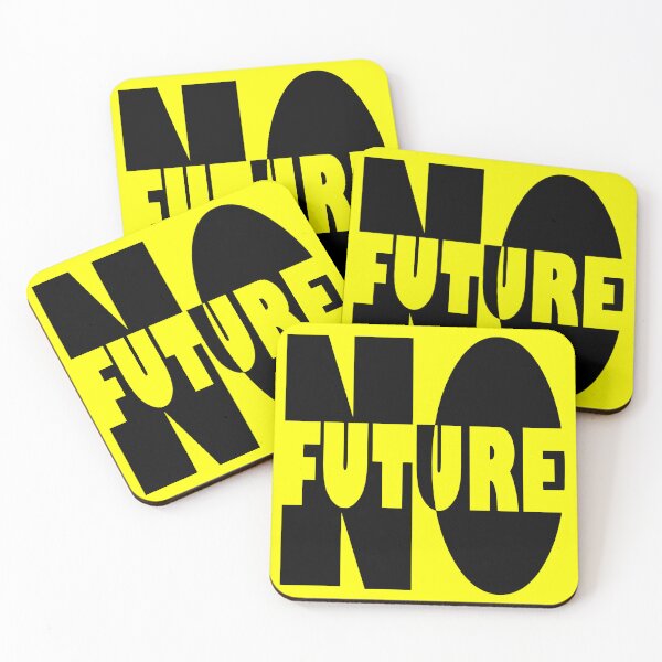 Item preview, No future - Anarchist slogan designed and sold by BeJahMan.