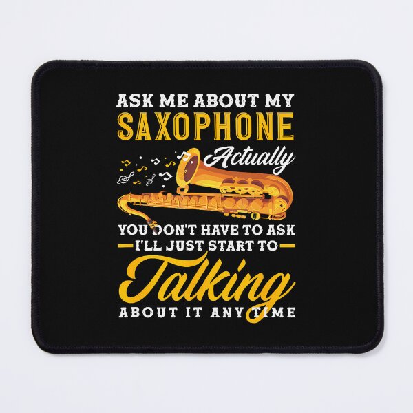 Item preview, Ask Me About My Saxophone Sax Saxophonist designed and sold by TamaraIrma.