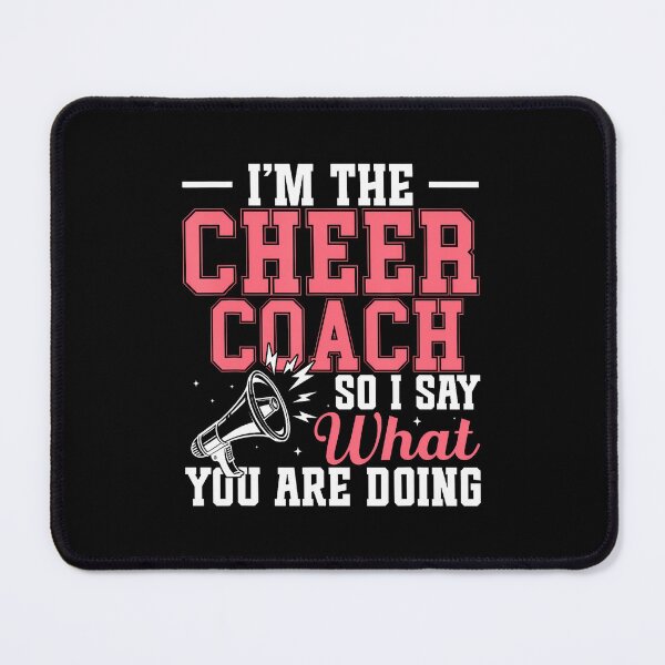 Item preview, Cheerleaders Cheer Coaching Poms Im The Cheer Coach designed and sold by MarianMartha.