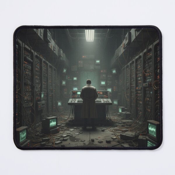 Item preview, Hyper-Detailed Dystopian Tech Poster designed and sold by ArtisticVlad.