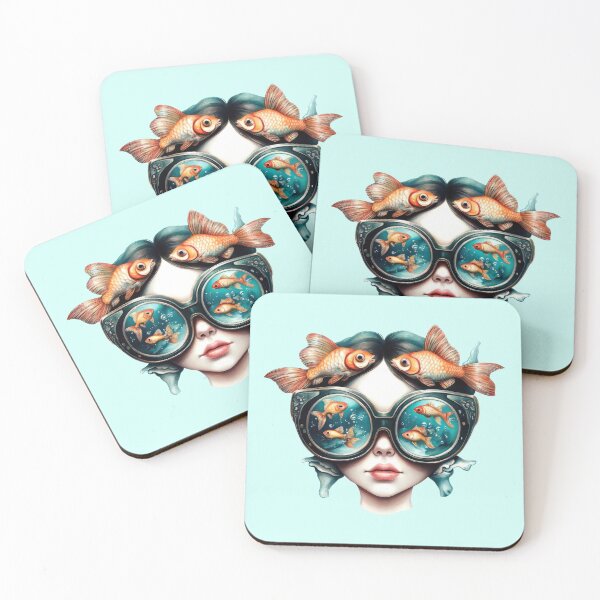 Item preview, Surreal Underwater Fantasy Art designed and sold by CharlottePlaceArt.