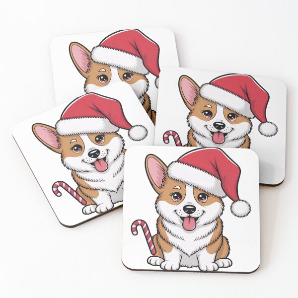 Item preview, Corgi Santa for Christmas designed and sold by KAUKUDESIGNS.