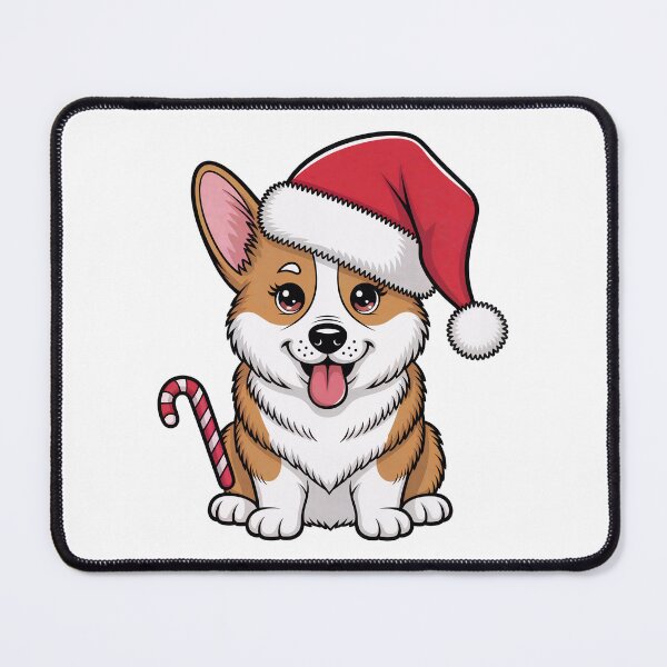 Item preview, Corgi Santa for Christmas designed and sold by KAUKUDESIGNS.