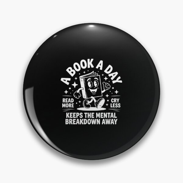 Item preview, Book A Day Keeps Mental Breakdown Away Reading Books designed and sold by MarianMartha.