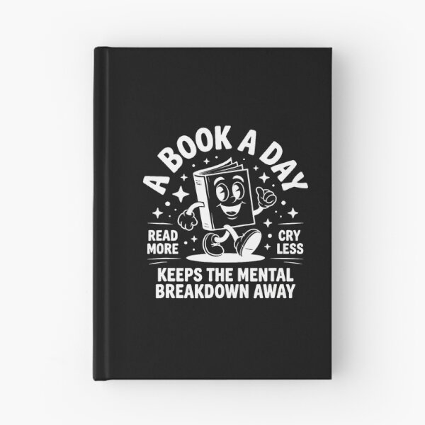 Item preview, Book A Day Keeps Mental Breakdown Away Reading Books designed and sold by MarianMartha.