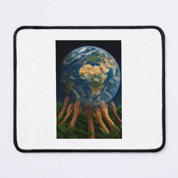 Item preview, “Protect Our Planet – Earth and Unity Art” designed and sold by Graphic  Grove.