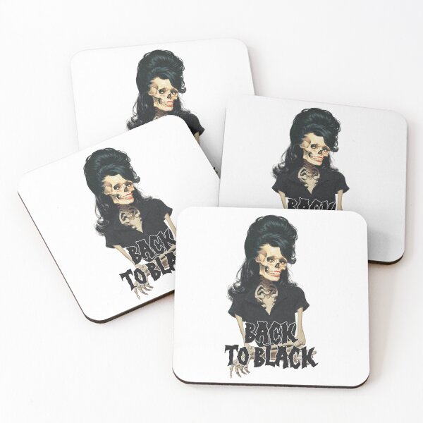 Item preview, Back to Black Amy Skeleton designed and sold by BUABUABUA.
