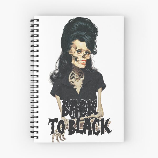 Item preview, Back to Black Amy Skeleton designed and sold by BUABUABUA.