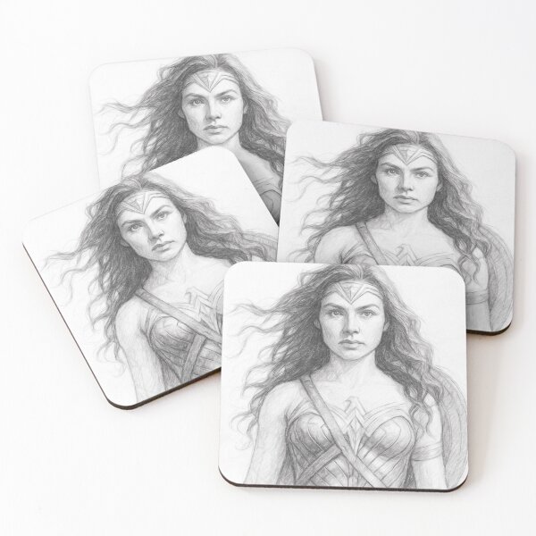 Item preview, Superhero Movie Icon Portrait Pencil Sketch designed and sold by Leon Woods Pencil Art.