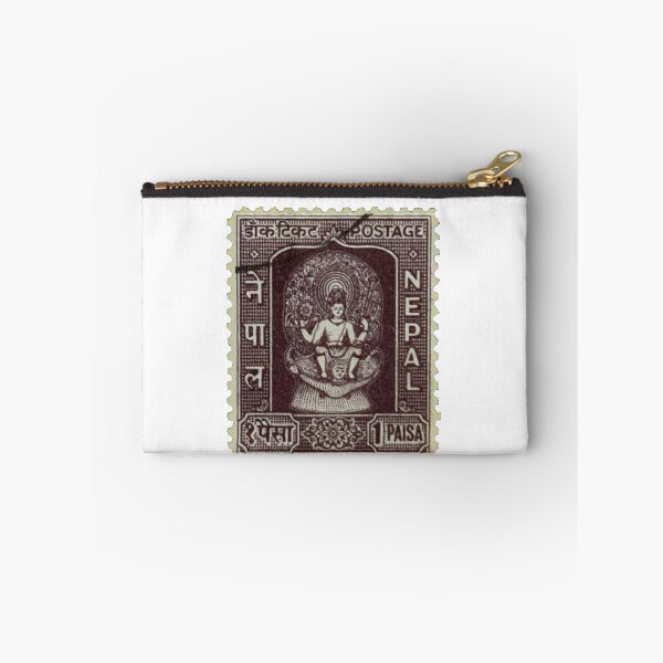 Item preview, Vintage Nepal Brown Postage Stamp designed and sold by red-amber65.
