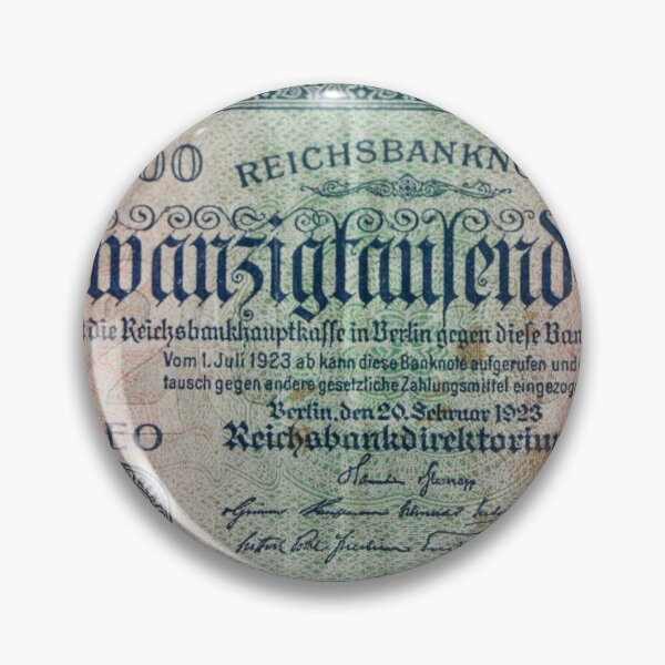 Item preview, Twentythousand mark banknote issued in 1923 in Germany designed and sold by Photopat.