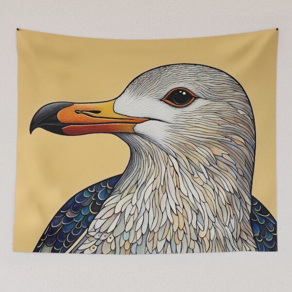 Item preview, Seagull as an Anti Hero wearing leotards and a cape designed and sold by Colin Bentham.