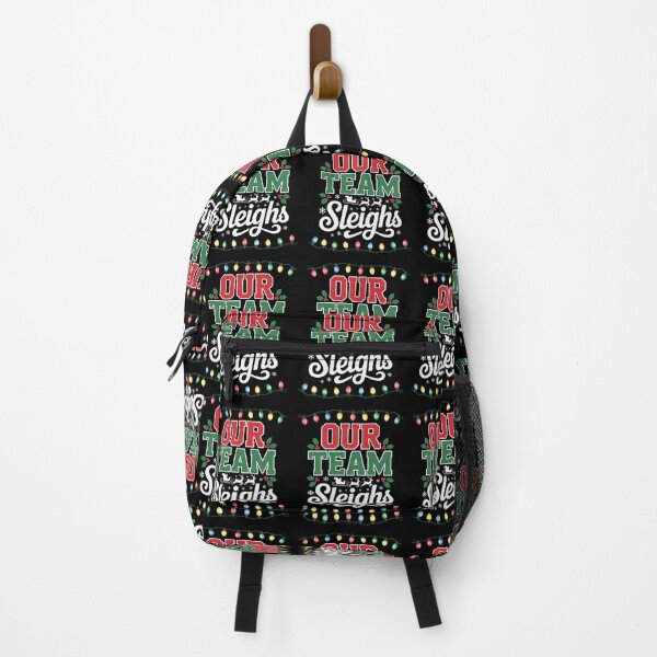 Item preview, Our Team Sleighs Funny Christmas Matching Design designed and sold by FreshVibe Prints.