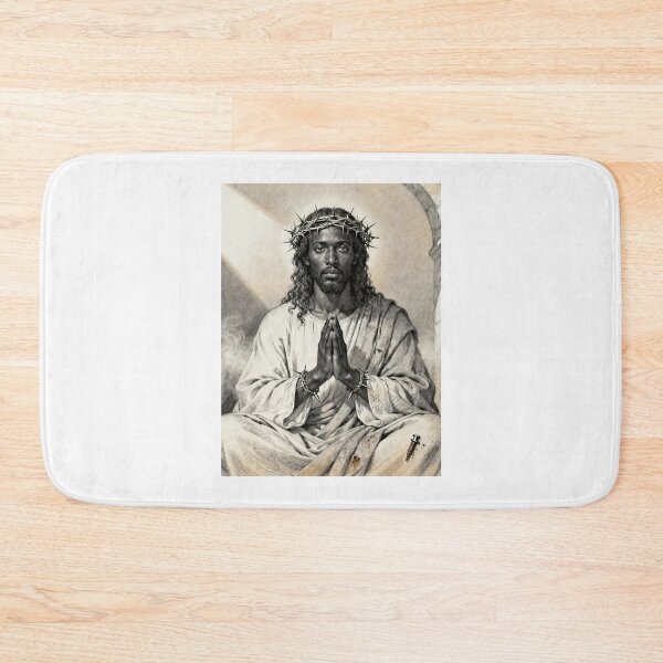 Item preview, Black Jesus Christ; Cristos Negros; designed and sold by StickerApe.
