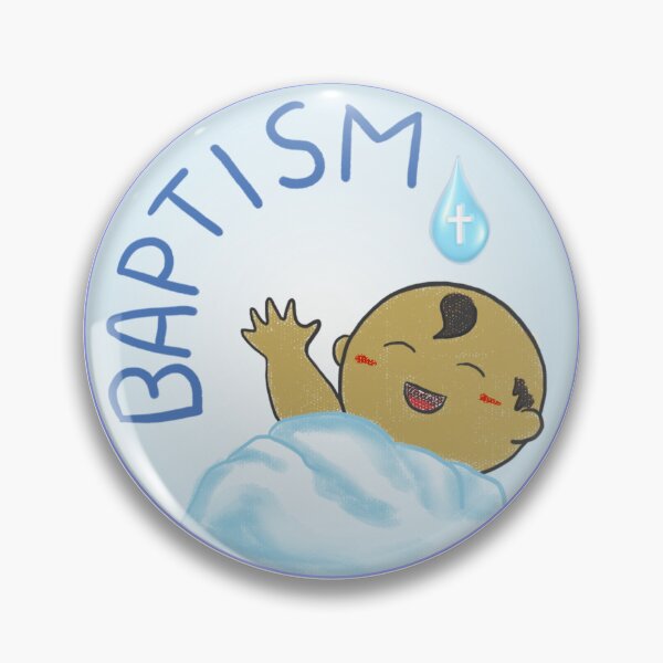 Item preview, Baby Boy Baptism Card - Catholic Christening - Brown skin tone designed and sold by Jazzle Joy.