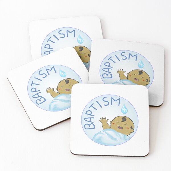 Item preview, Baby Boy Baptism Card - Catholic Christening - Brown skin tone designed and sold by Jazzle Joy.
