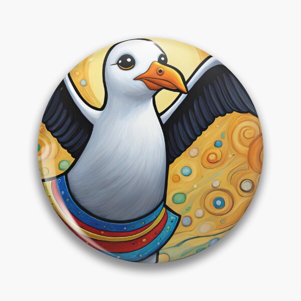Item preview, Seagull as an Anti Hero wearing leotards and a cape designed and sold by Colin Bentham.