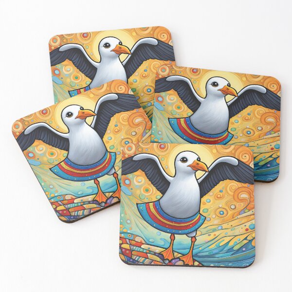 Item preview, Seagull as an Anti Hero wearing leotards and a cape designed and sold by Colin Bentham.