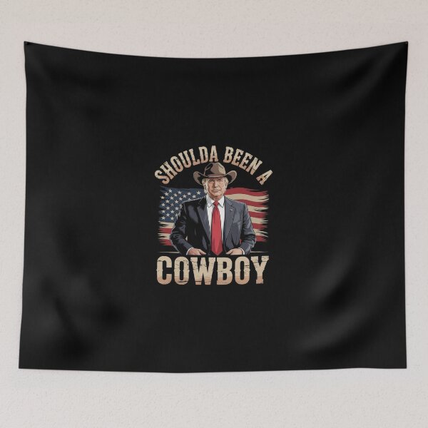 Item preview, Should Have Been A Cowboy Trump 2024 4th Of July  designed and sold by dainegilbert.