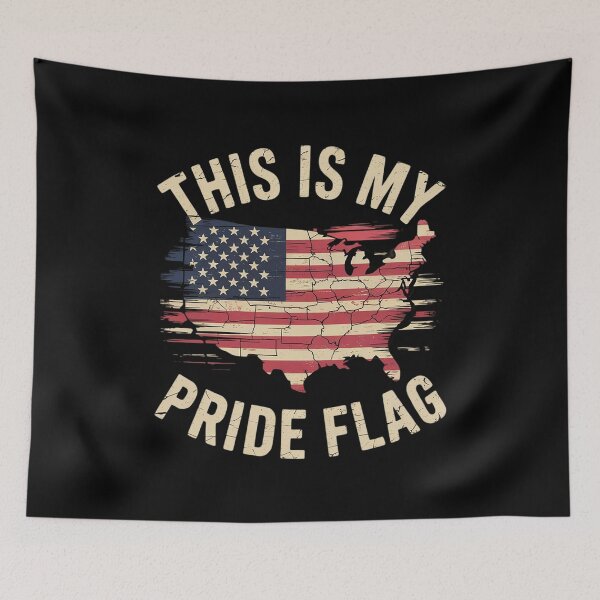 Item preview, This Is My Pride Flag America US Flag  designed and sold by Belkisallen.