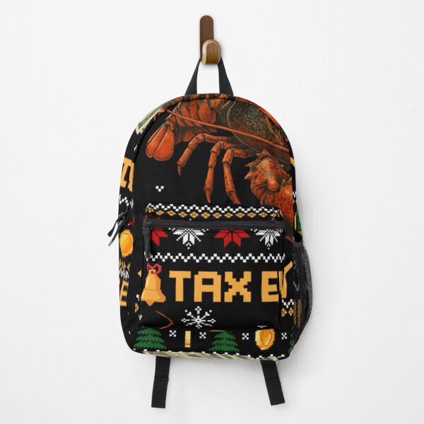 Item preview, Ugly Sweater Tax Evasion Lobster Funny Financial Christmas Joke designed and sold by HarinDonreka.