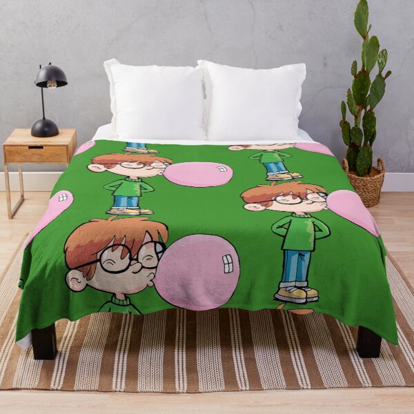 Item preview, boy with glasses blowing a bubble gum balloon designed and sold by duxpavlic.