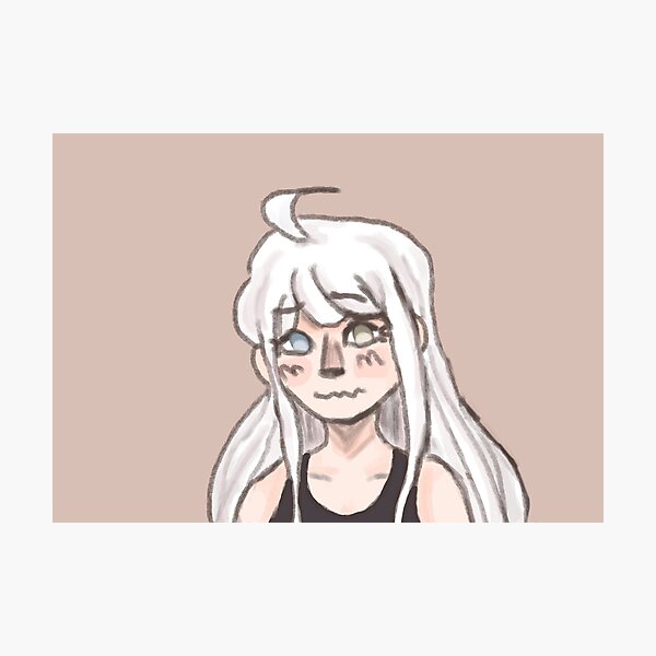 Aperçu de l'œuvre Ouno Nanae Tetro Danganronpa Blue créée et vendue par JarOfPaperStars.