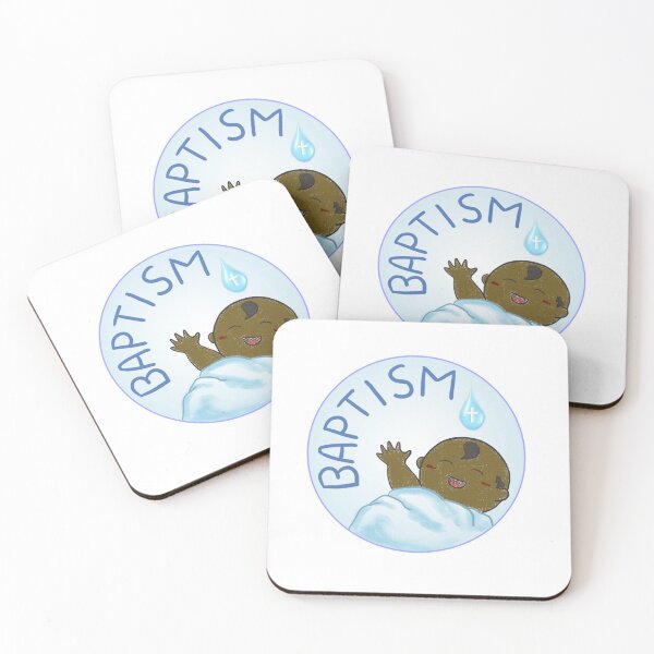 Item preview, Baby Boy Baptism Card - Catholic Christening - Dark skin tone designed and sold by Jazzle Joy.