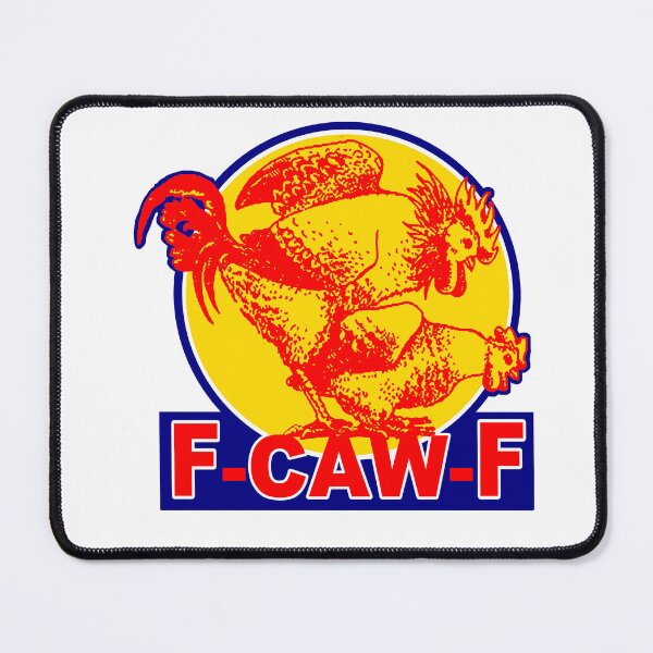 Item preview, F CAW F; Chicken; designed and sold by StickerApe.