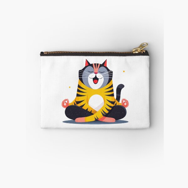 Item preview, Zen Tiger Cat: Meditative Whiskers in Motion designed and sold by ForeverPrintsOK.