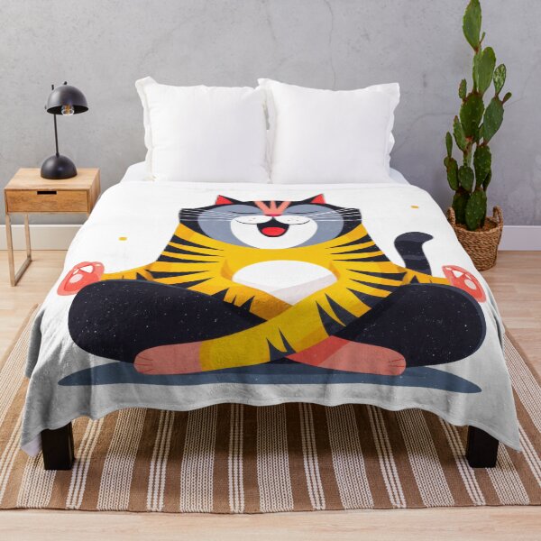 Item preview, Zen Tiger Cat: Meditative Whiskers in Motion designed and sold by ForeverPrintsOK.