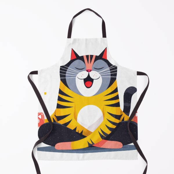 Item preview, Zen Tiger Cat: Meditative Whiskers in Motion designed and sold by ForeverPrintsOK.