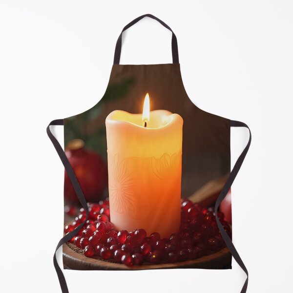 Item preview, Candle with pomegranates in a warm atmosphere. designed and sold by Mianku | Für das Leben.