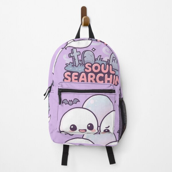 Item preview, Soul Searching – Chibi Ghosts in Pastel Graveyard designed and sold by JonelCrafts.