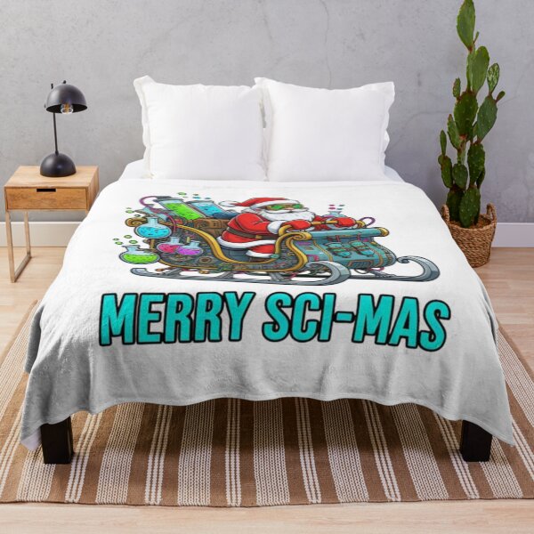 Item preview, Merry Sci-Mas Santa Science T-Shirt – Nerdy Christmas Chemistry Lab Sleigh Tee for Scientists & STEM Lovers designed and sold by ZyxDes.
