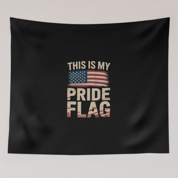 Item preview, This Is My Pride Flag American US Flag 4th of July Patriotic  designed and sold by dainegilbert.