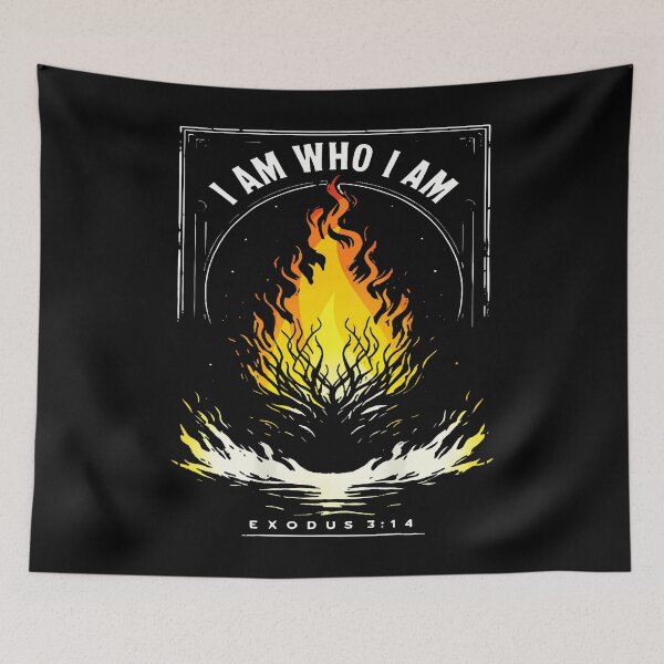 Item preview, I Am Who I Am Exodus 314 Bible Verse Christian Men Women designed and sold by TerryAnnie.