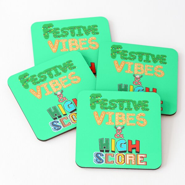 Item preview, Festive Vibes And High Score designed and sold by RonPaulHappyGamer.