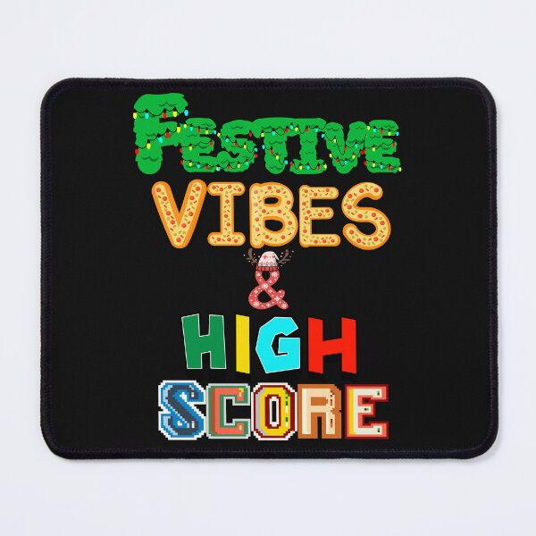 Item preview, Festive Vibes And High Score designed and sold by RonPaulHappyGamer.