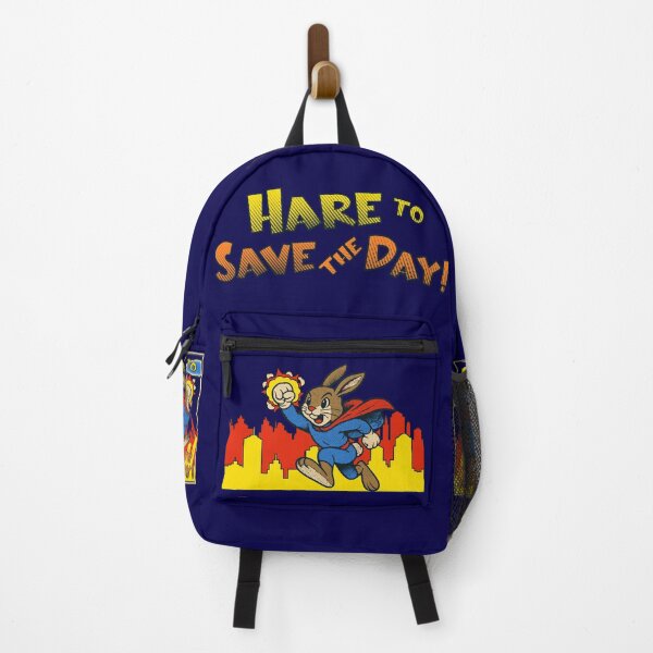 Item preview, Hare to Save the Day Hero Bunny Rabbit Comic Cover designed and sold by CRHPOD20.