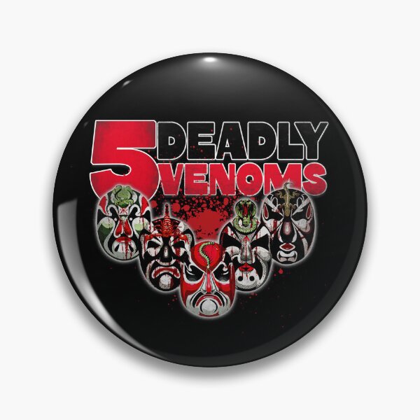 Item preview, the 5 deadly venoms masks designed and sold by JR-Graphics.