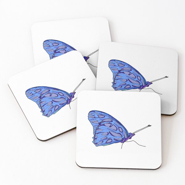 Item preview, Blue Butterfly Overlay Art designed and sold by LeonaLines.