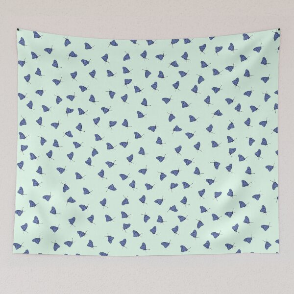 Item preview, Blue Butterfly Overlay Art designed and sold by LeonaLines.
