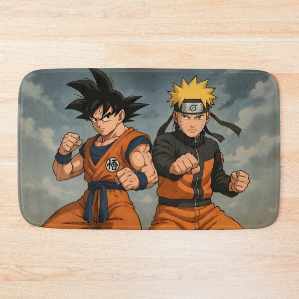 Artikelvorschau, Goku & Naruto – Legendäre Crossover-Krieger entworfen und verkauft von OuroToon.