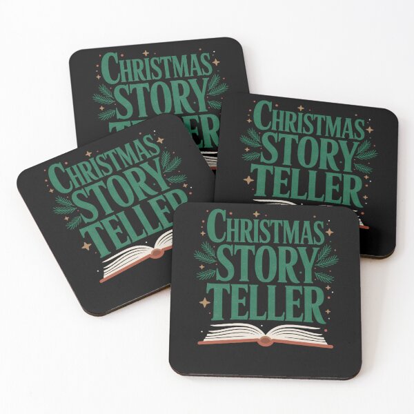 Item preview, Christmas Story Teller Holiday Reading Design designed and sold by FreshVibe Prints.