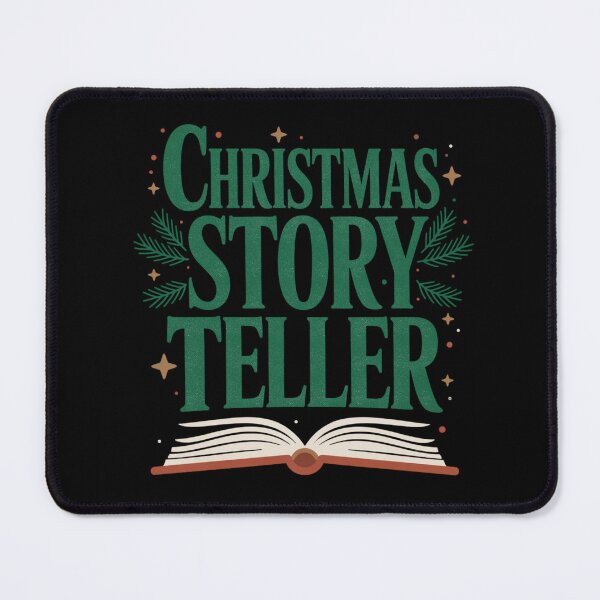 Item preview, Christmas Story Teller Holiday Reading Design designed and sold by FreshVibe Prints.