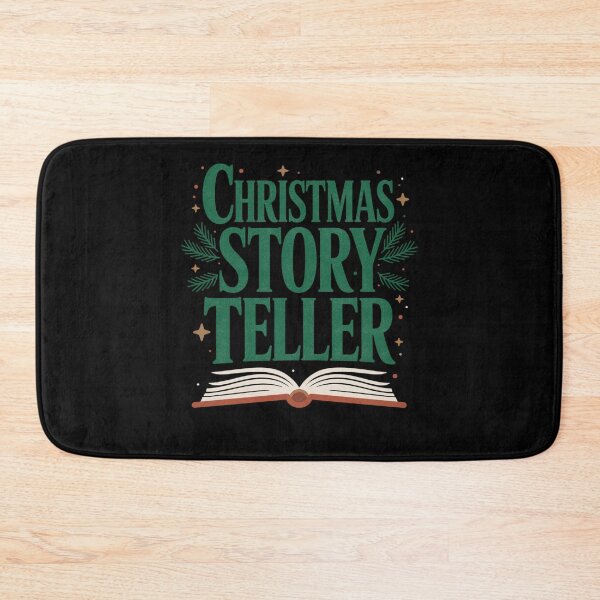 Item preview, Christmas Story Teller Holiday Reading Design designed and sold by FreshVibe Prints.