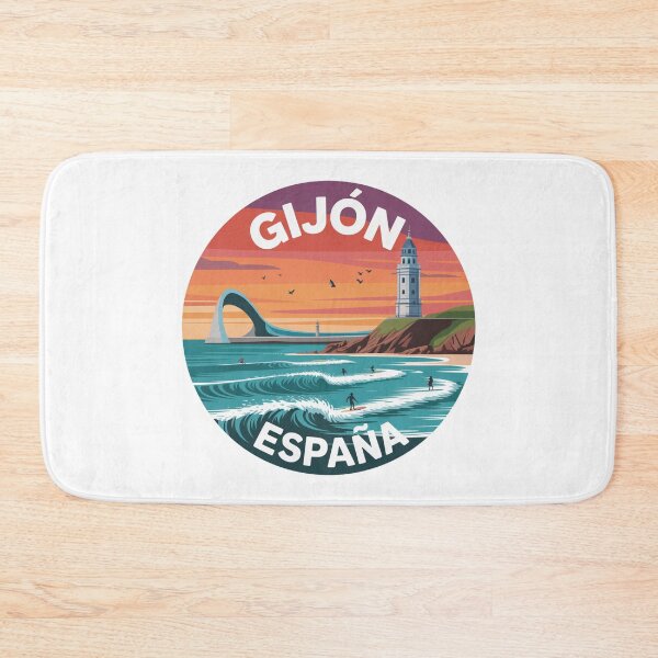 Item preview, Gijón España – Sunset Surf Coastal designed and sold by CircinusStore.